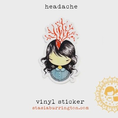 Little Headache Sticker