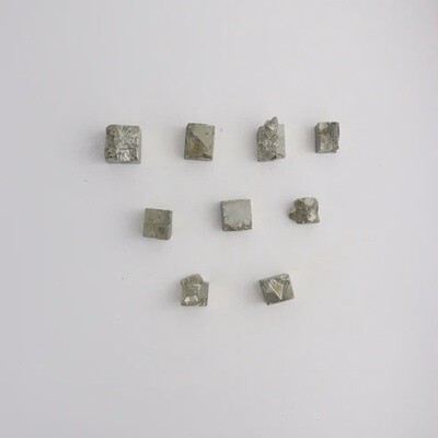 Large Natural Pyrite Cube