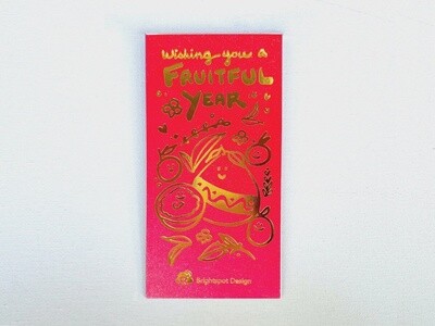 Fruitful New Year Red Envelopes