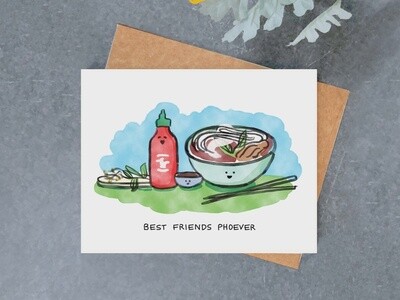 Best Friends Phoever Card