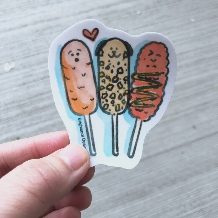Korean Hot Dog Sticker