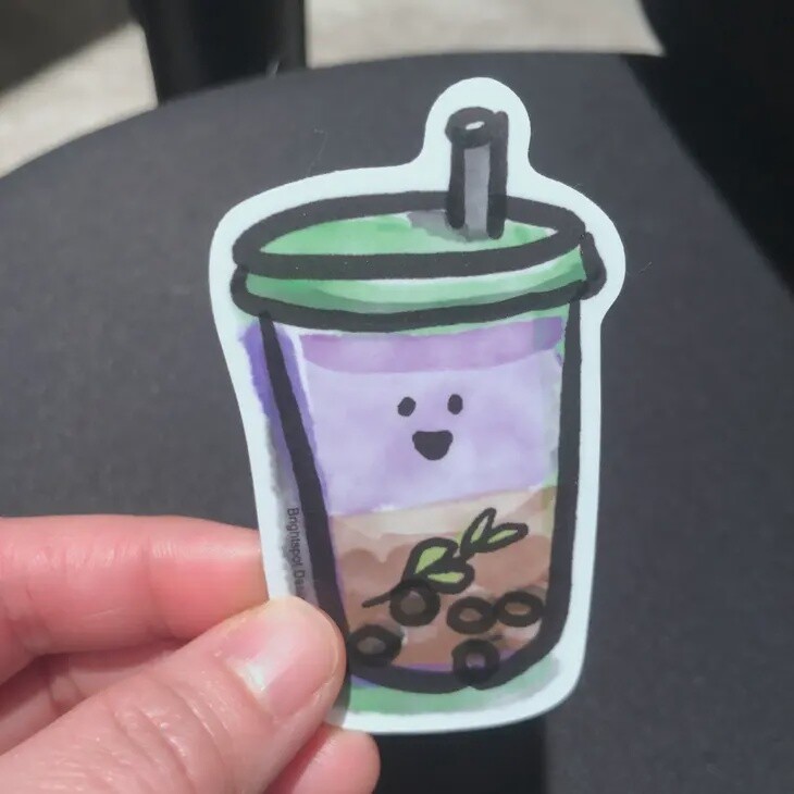 Purple Leaf Boba