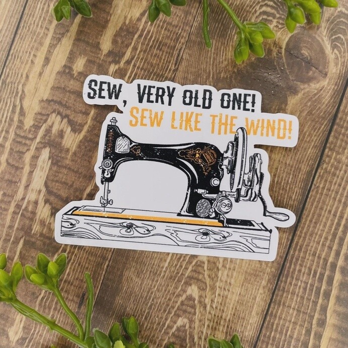 Sew Very Old one! Three Amigos Sticker