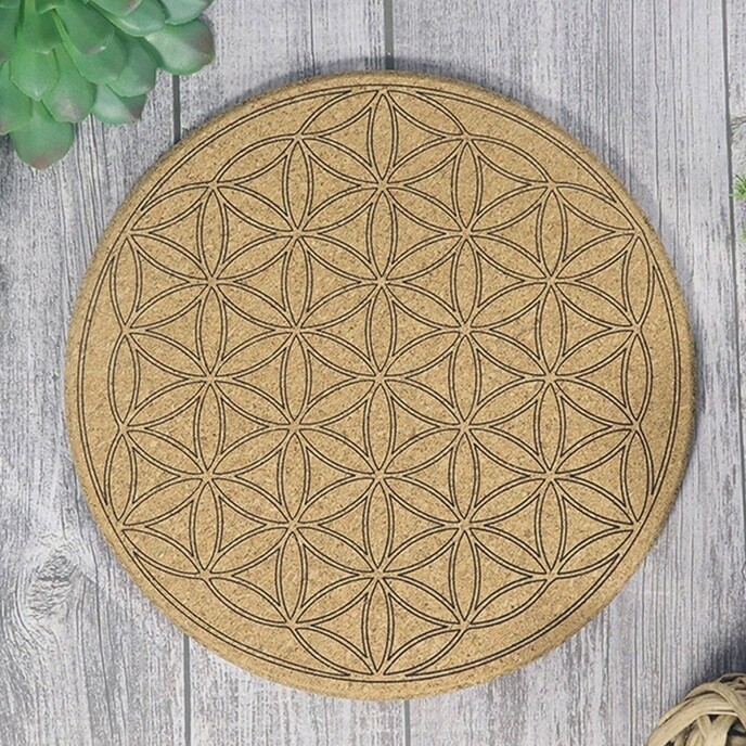 Cork Crystal Grid