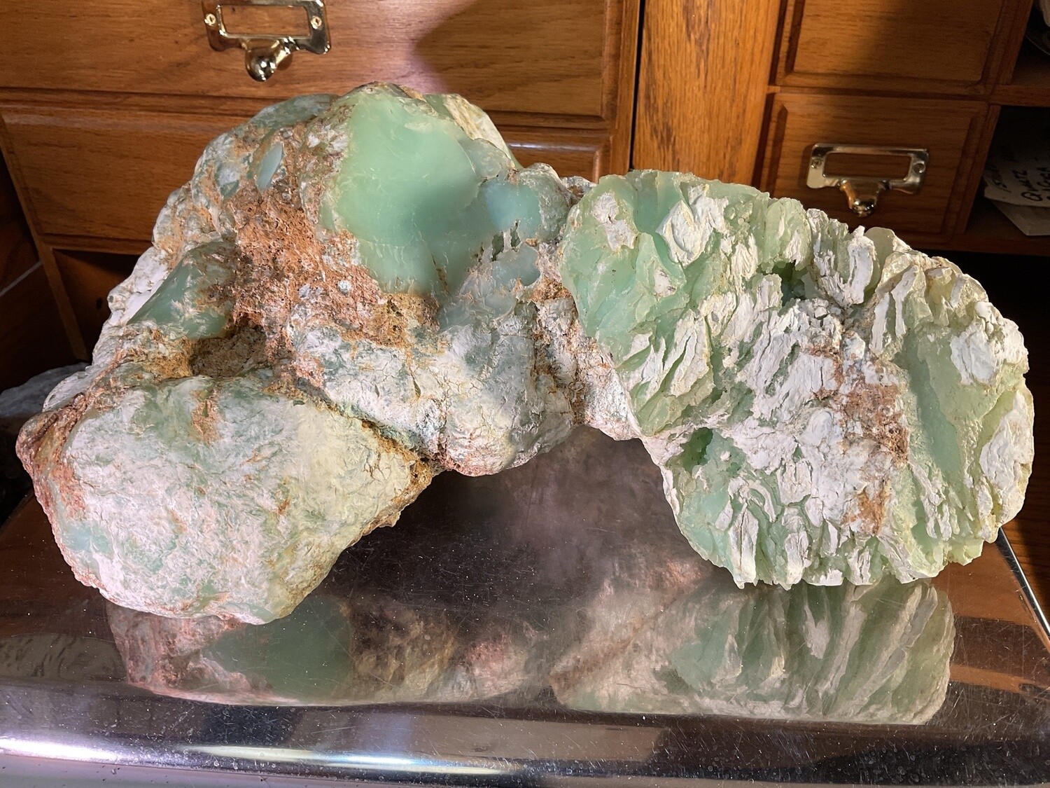 Chrysoprase Collector Piece