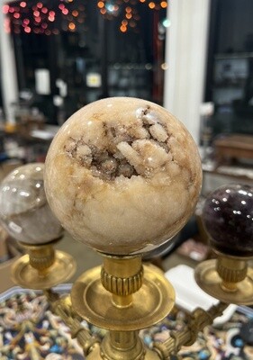 Pink Amethyst Sphere / 1000-1500 $210