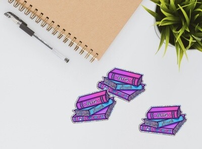 Big Book Energy Sticker