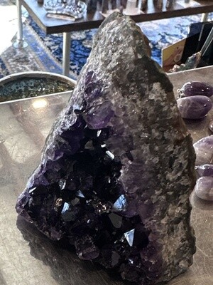 Small Amethyst Druzy Cut Base | A Grade (by kg)