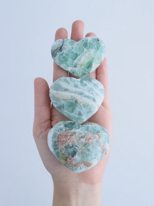 Large Fluorite Heart