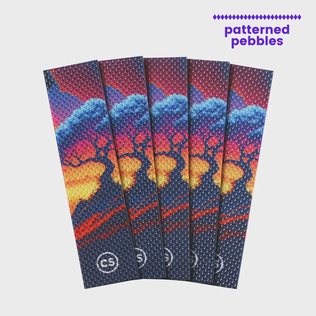 Tree of Harmony | Patterned Pebbles Texture Calm Strips