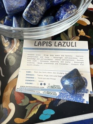 Lapis Lazuli Tumble Stone