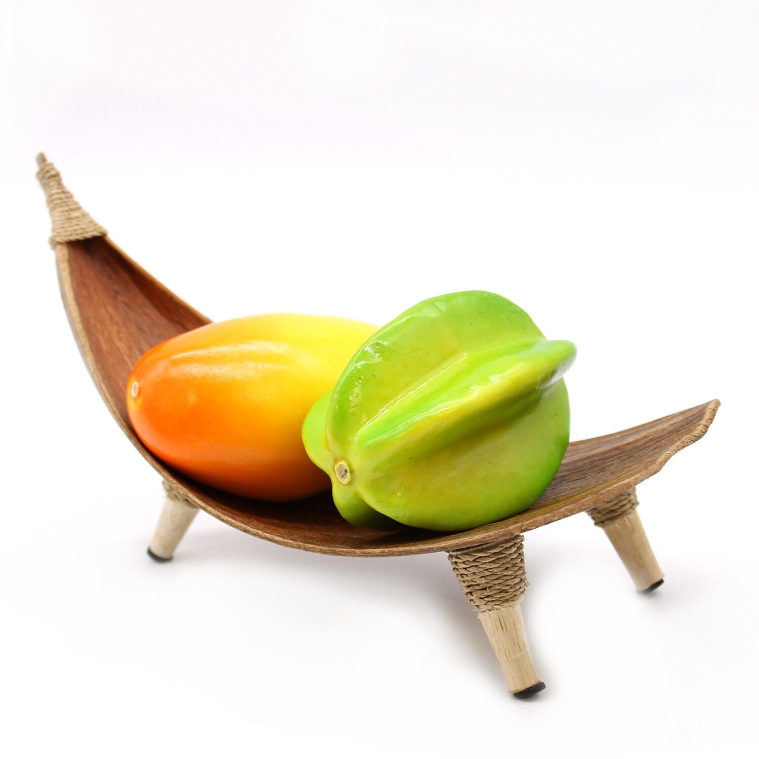 Coconut Leaf Fruit Bowl | Natural, Size: L