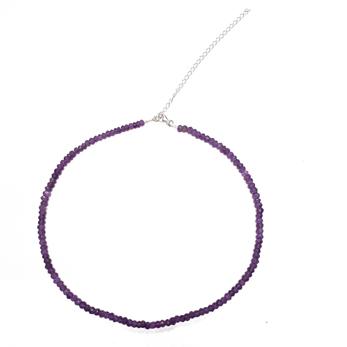 Amethyst Chain Necklace for Pendants