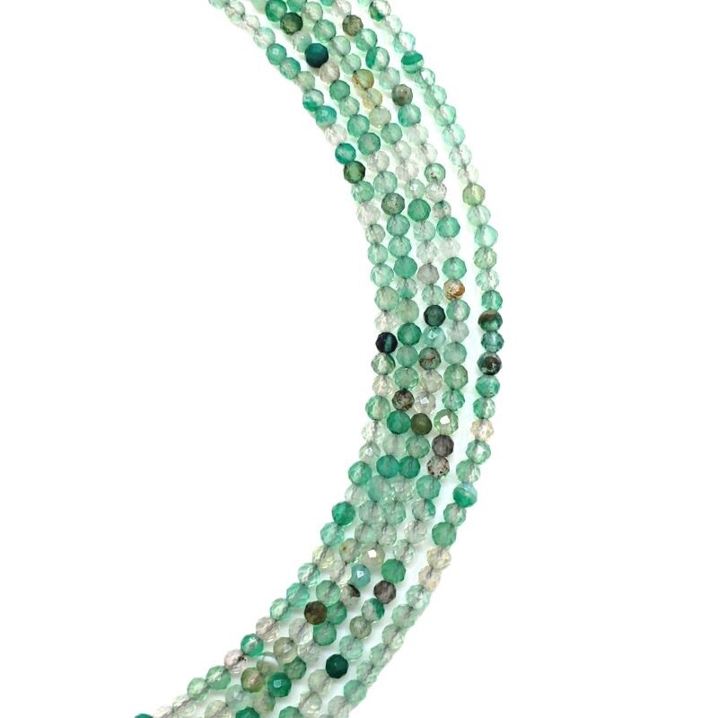 Green Fluorite Chain Necklace for Pendants