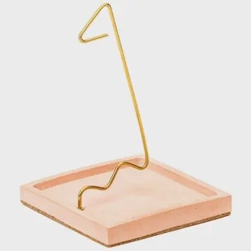 Quadrate Concrete Rope Incense Burner