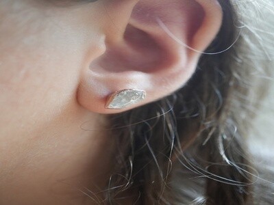 Herkimer Diamond Stud Earrings