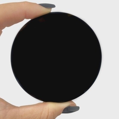 Obsidian Scrying Mirror - Blank