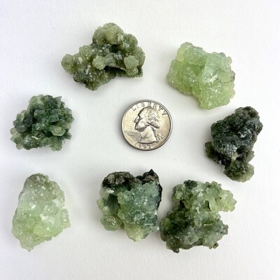 Prehnite 20-35mm Mini Clusters