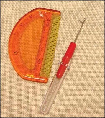 Fabric Comb and Knit Fixer