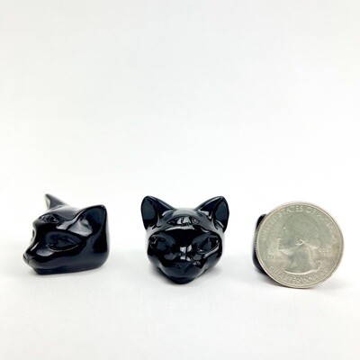 Black Obsidian Third Eye Cat