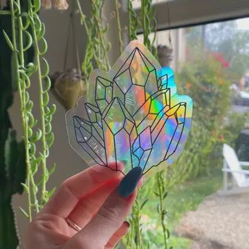 JW Rainbow Suncatcher Window Decal
