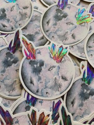 JW Holographic Sticker