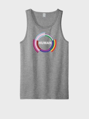 HUMAN Pride Tank | Grey Allmade