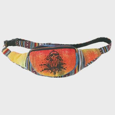 Tie Dye Hemp Mushroom Fanny Pack