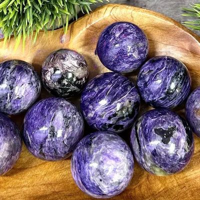 Charoite Sphere | Russia