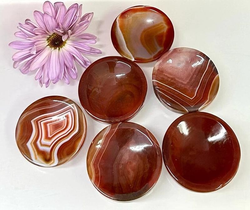 Small Round Carnelian Bowl