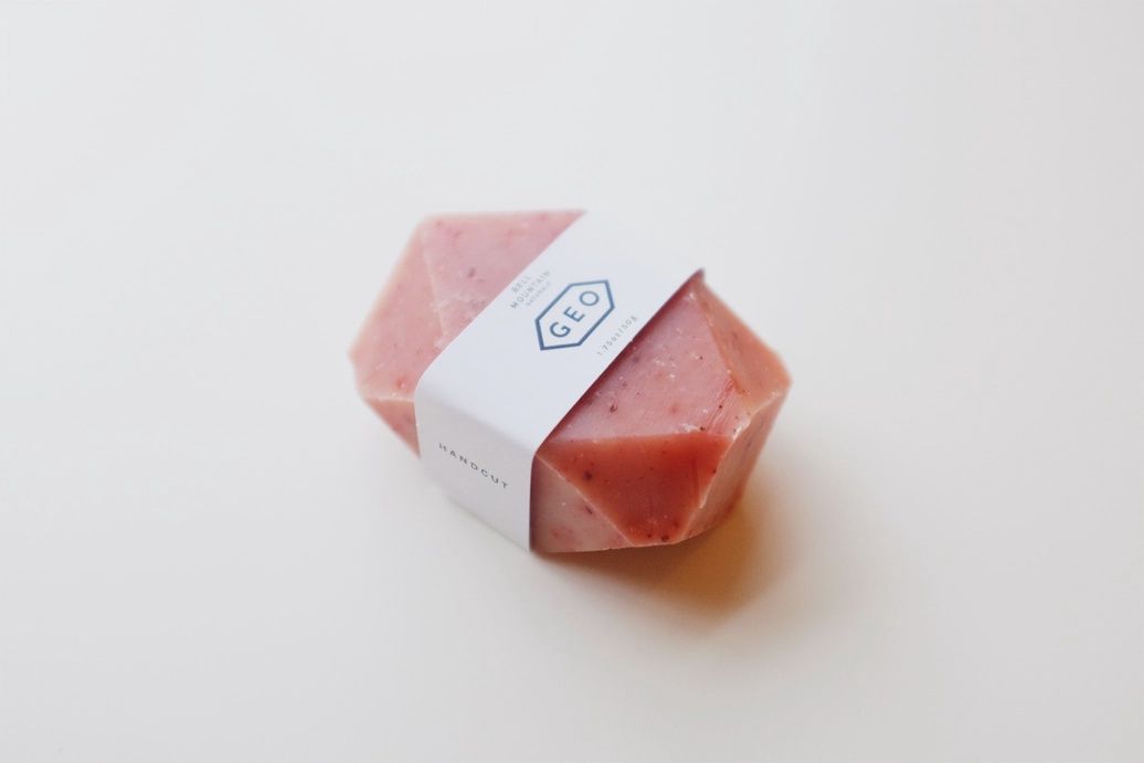 Mini Gem Soaps. Eco friendly, low waste. All natural., Colour: Speckled