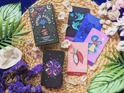 Spirit Allies Oracle | A 60-Card Deck &amp; Guidebook