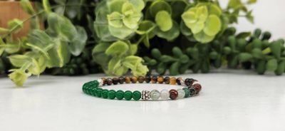 Abundance 4mm Bead Stretch Bracelet