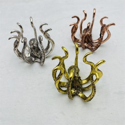 Silver Squid Sphere Stand