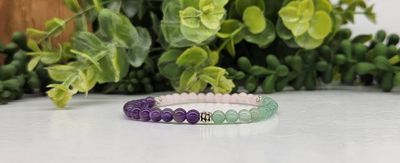 Fertility 4mm Bead Stretch Bracelet