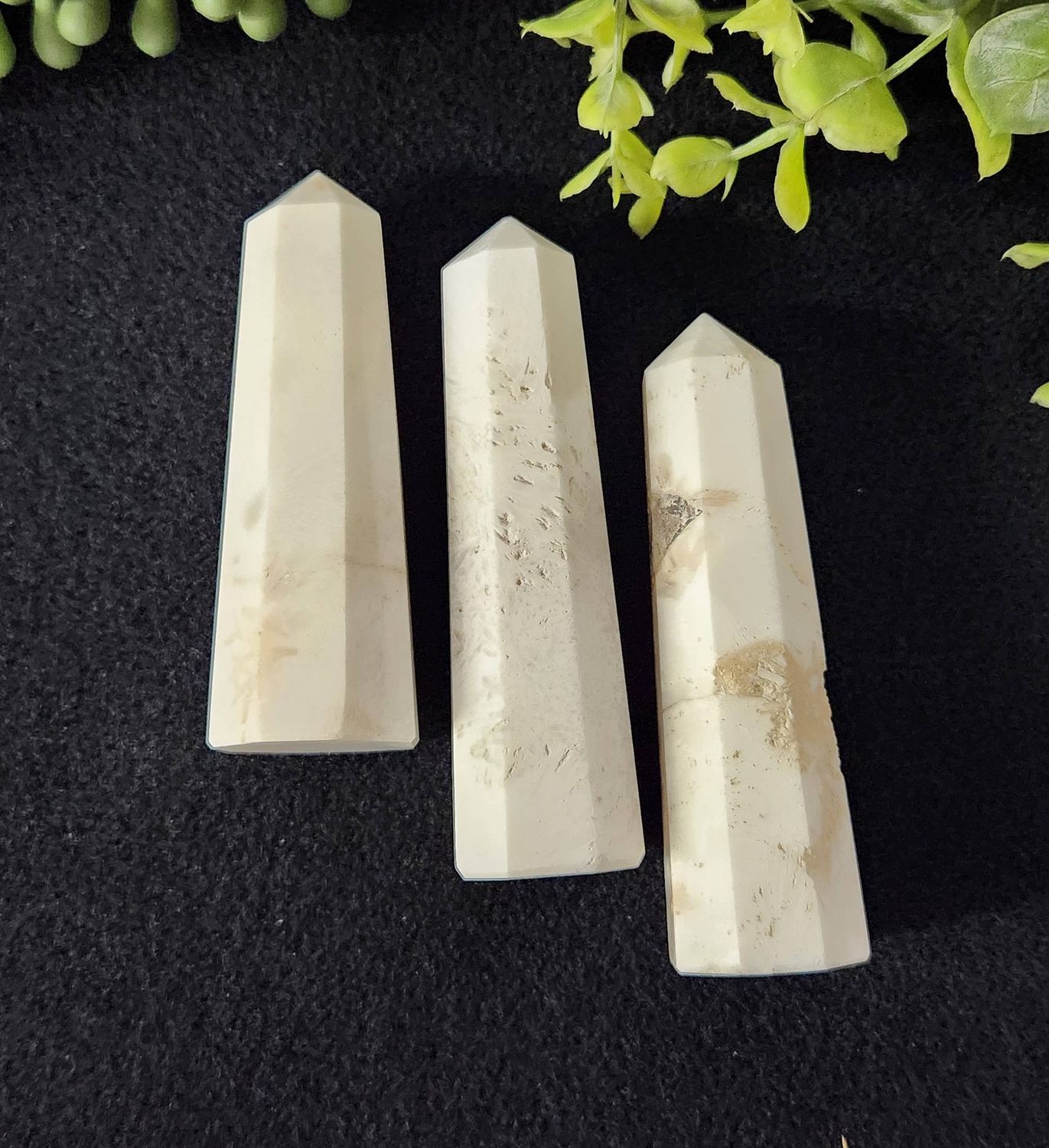 Scolecite Tower 8 Side Faceted