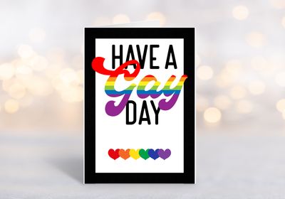 Have A Gay Day Pride Card