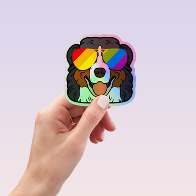 Bernese Mountain Dog Pride Sticker