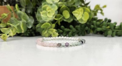 Inner Peace 4mm Bead Stretch Bracelet