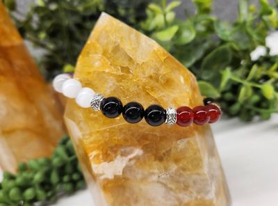 8mm Addiction Recovery Bead Stretch Bracelet