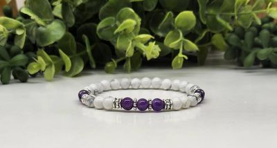 Mental Clarity 6mm Bead Stretch Bracelet