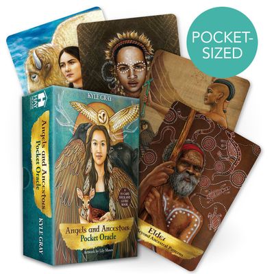 Angels and Ancestors Pocket Oracle Cards | A 55-Card Deck and Guidebook