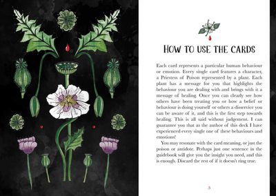 Deadly Apothecary Oracle | Poisonous plants as guides and healers