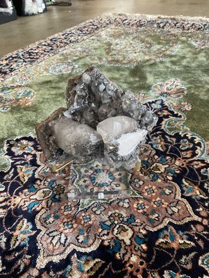 Twinned Calcite Specimen