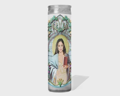 Jenna Ortega Celebrity Prayer Candle
