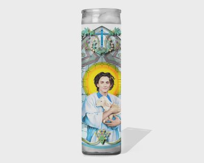 Timothee Chalamet Celebrity Prayer Candle