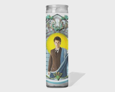 Doctor Who Celebrity Prayer Candle