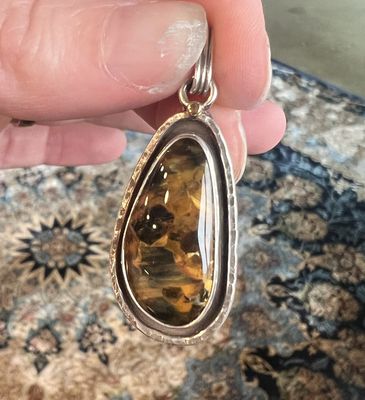 PA Pietersite Sterling Pendant