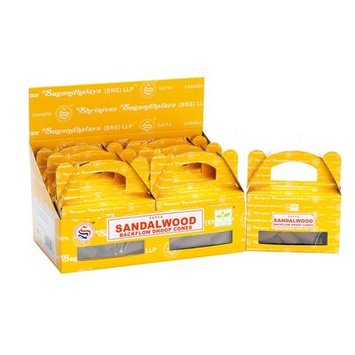 Sandalwood Backflow Dhoop Incense Cone