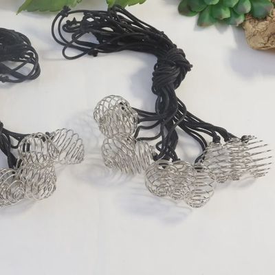 Silver Tumble Cage Necklace